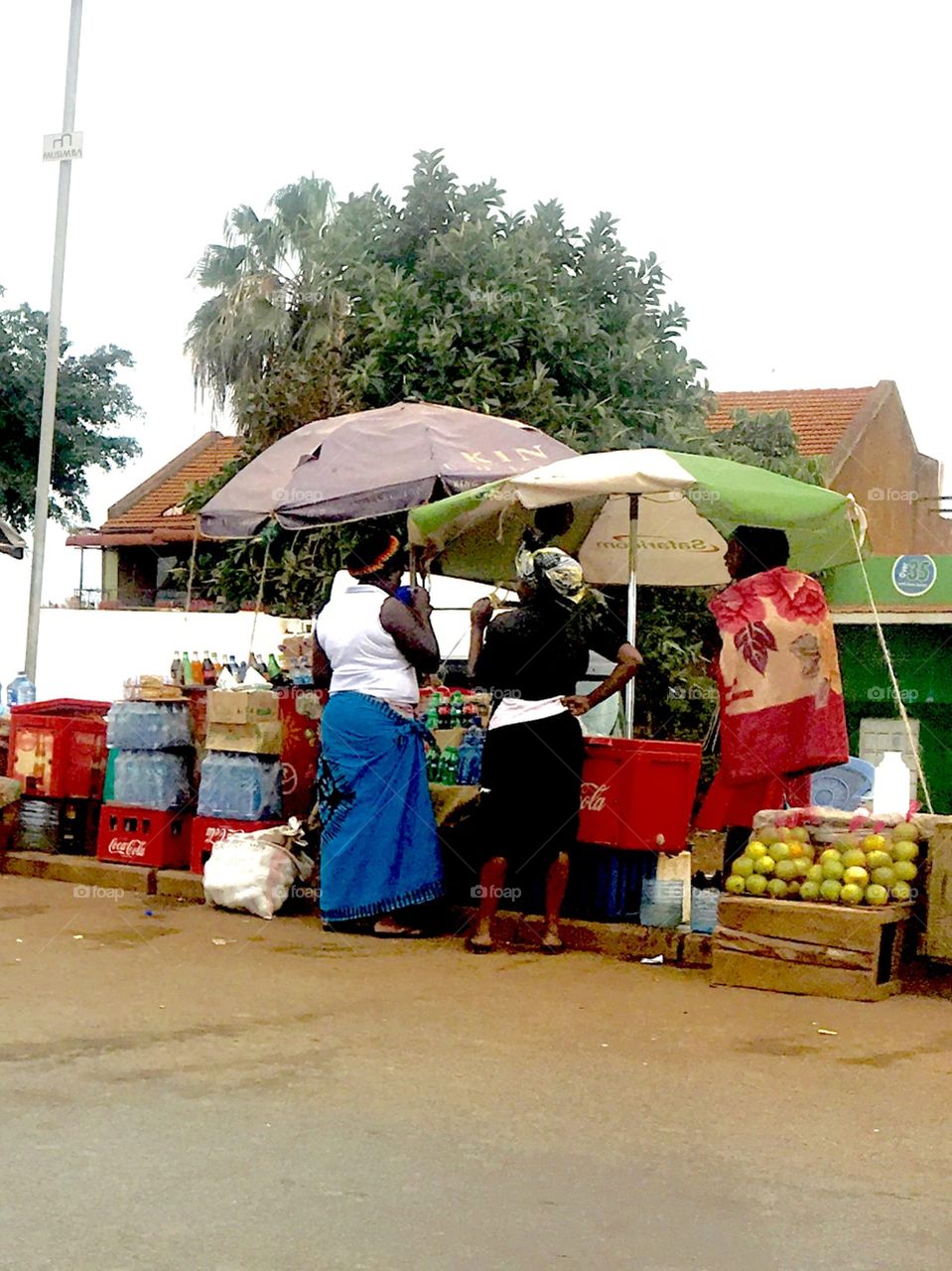 Kenyan market 