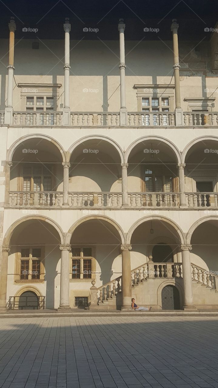 Palace. Krakow, Poland 