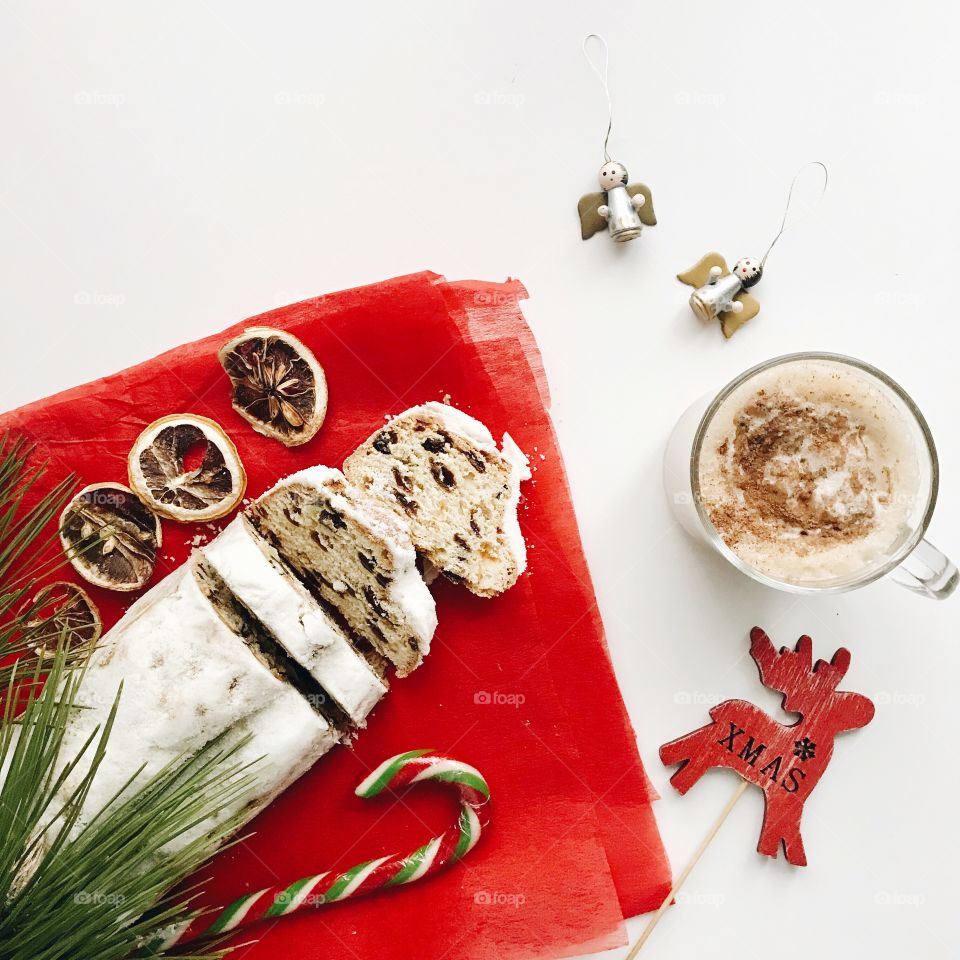 Prepping snacks for Santa 