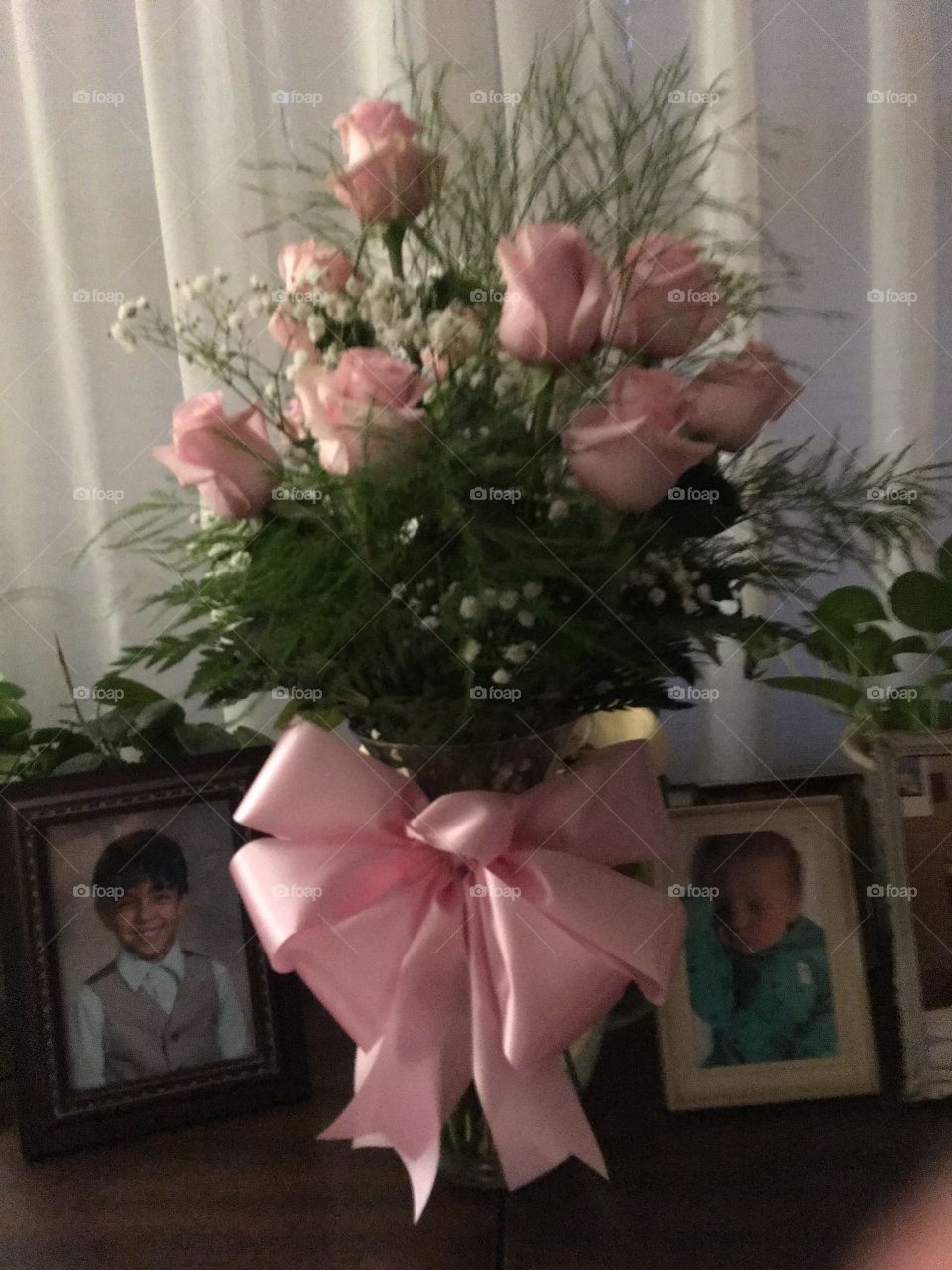 80th Birthday Bouquet of pink roses