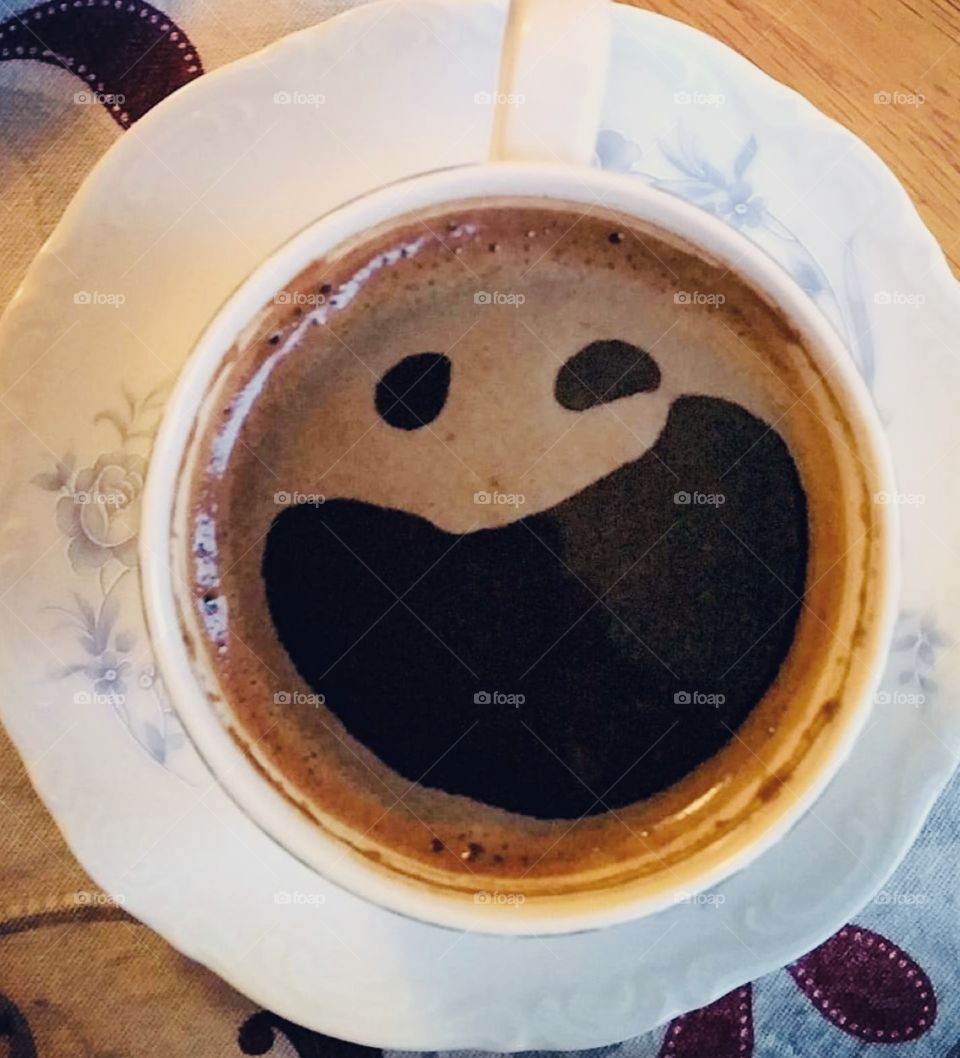 Happy coffee