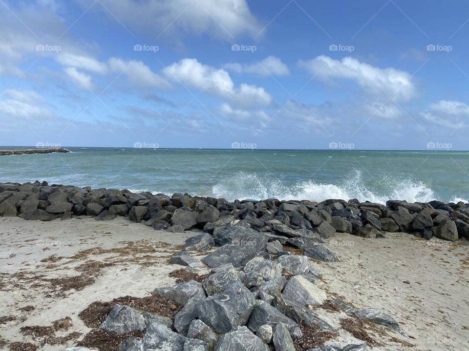 Holding back the waves