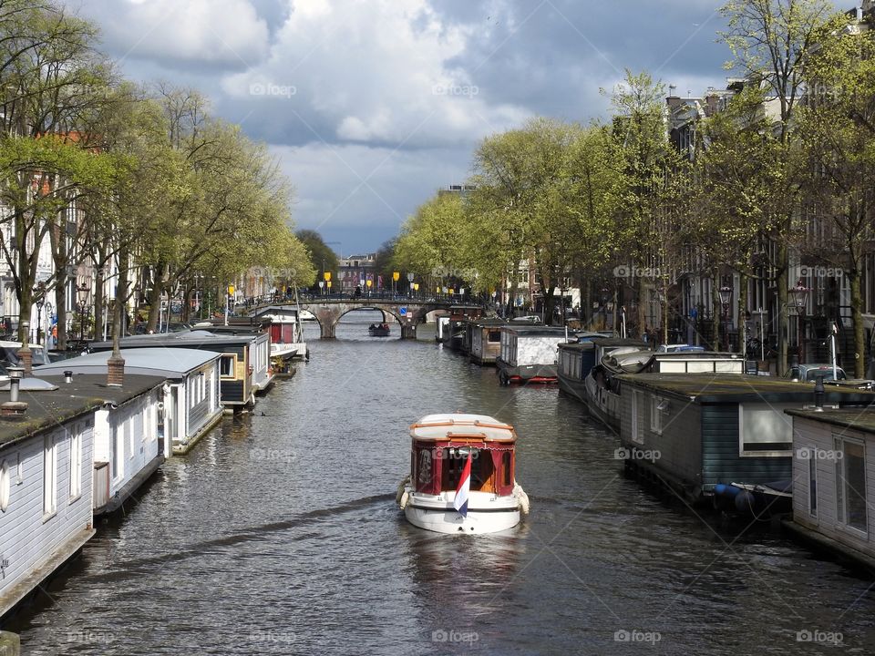 Cruising the canal