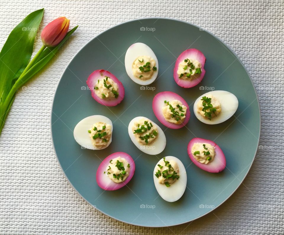 deviled eggs 