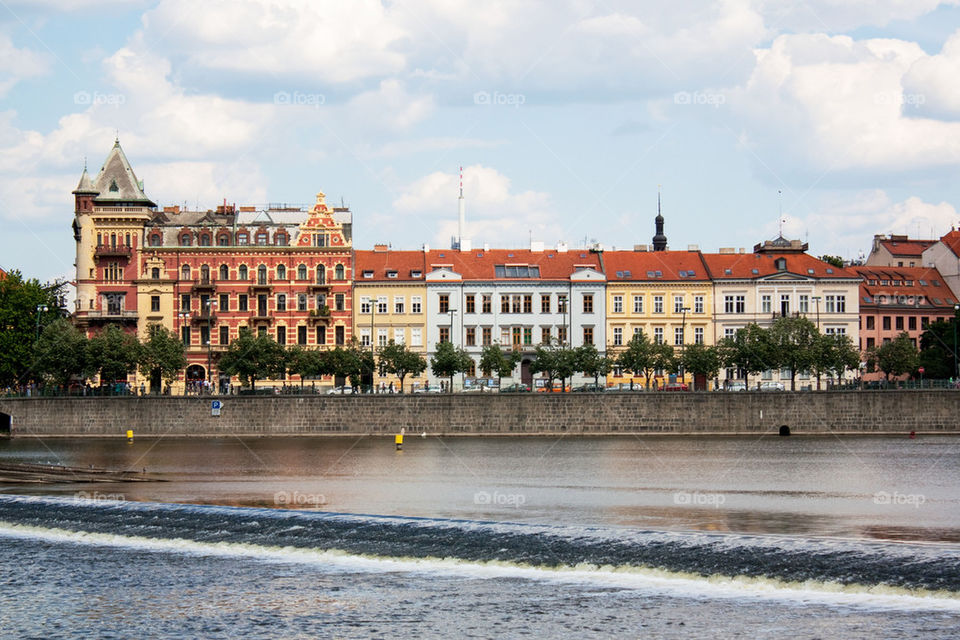 Prague on the river