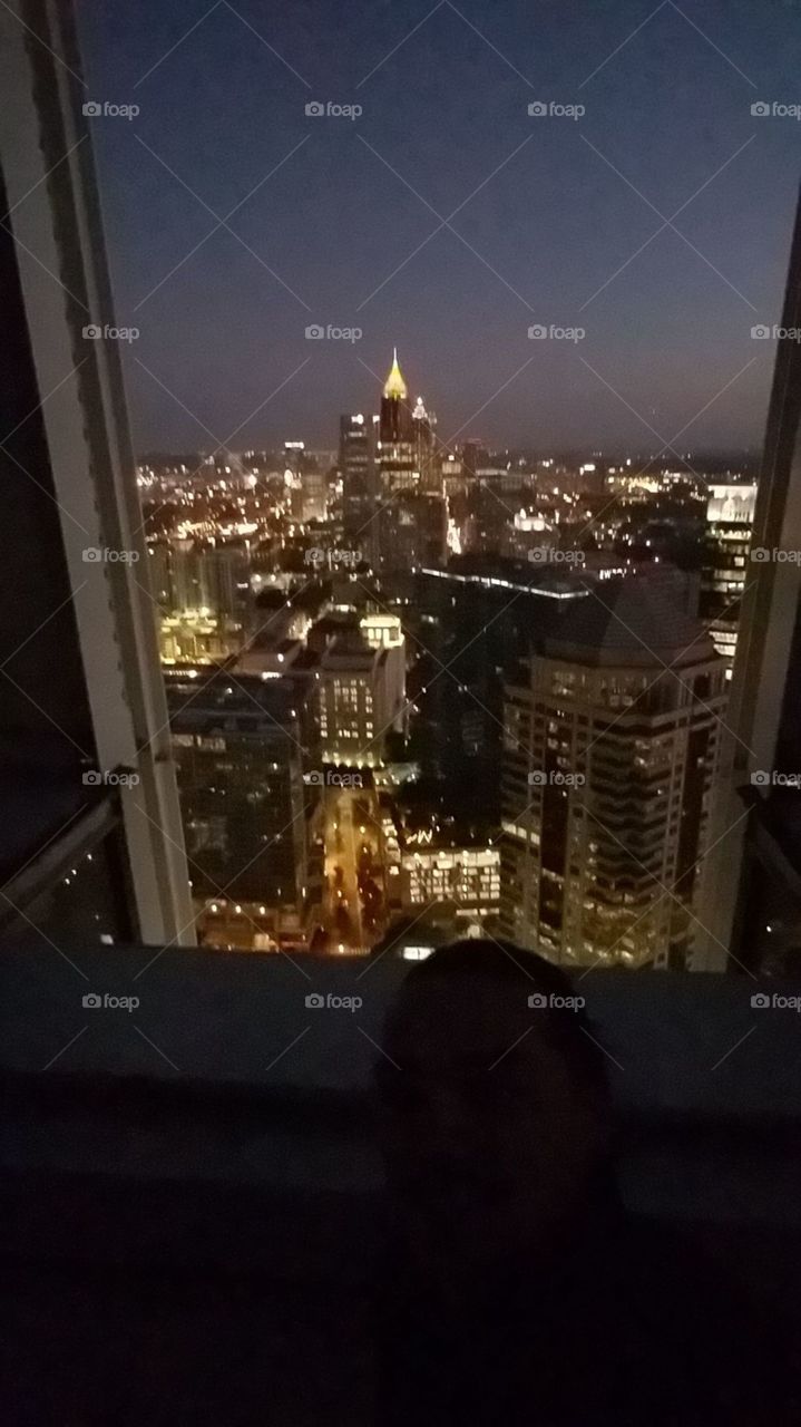 Downtown Atlanta Sunset