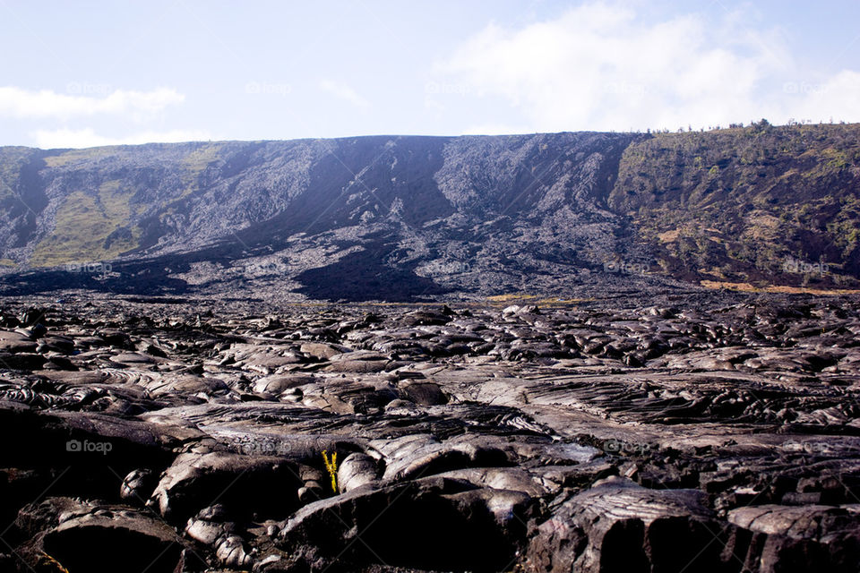 Lava flow