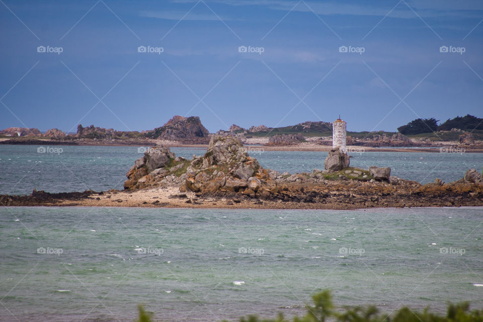 landscape with the sea