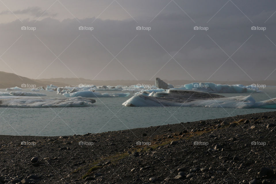 Icebergs in Iceland 