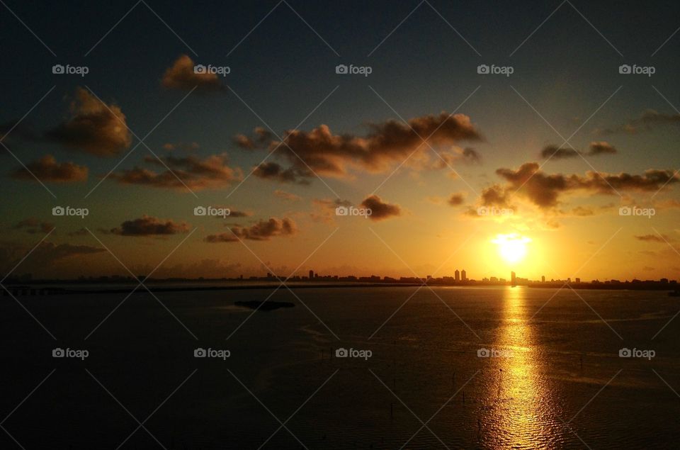 Sunrise in Miami 