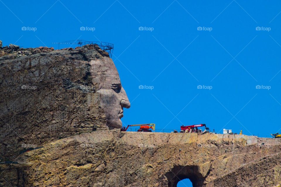Crazy Horse monument, South Dakota