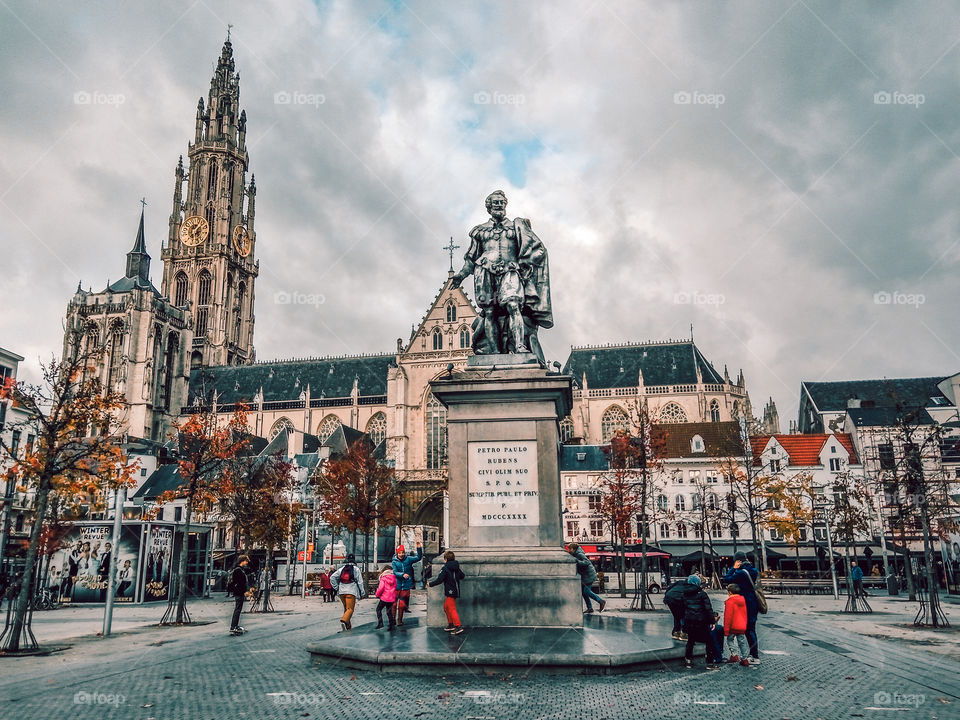 main square, Antwerpen