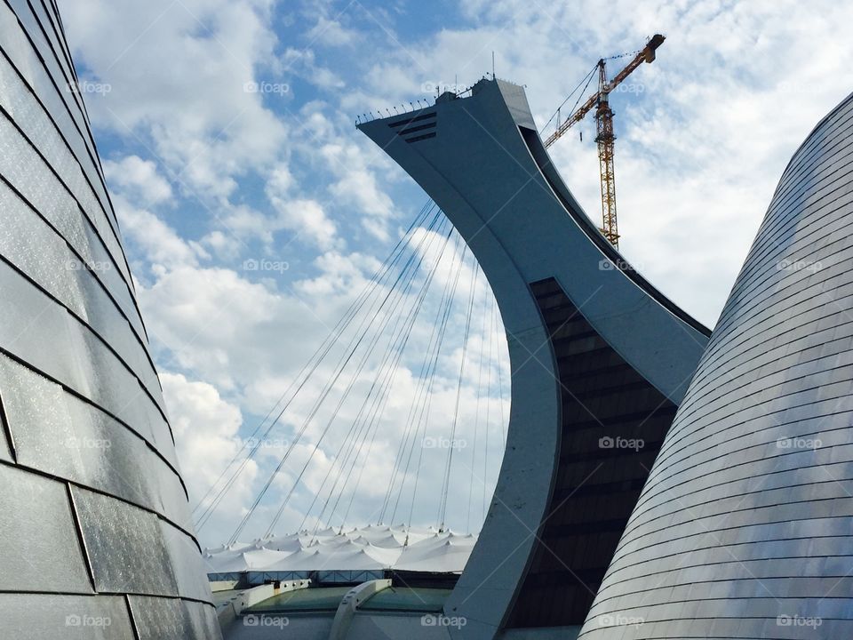 Olympic Tower and Planétarium, Montreal 