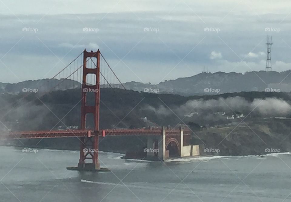 Sausalito Village, San Francisco Bay Area, Golden Gate Bridge 
Sausalito, California. 