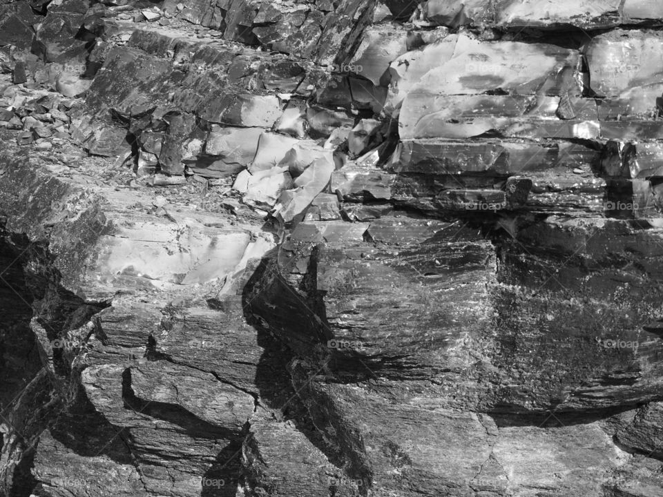 Rugged terrain of the Big Obsidian Flow 