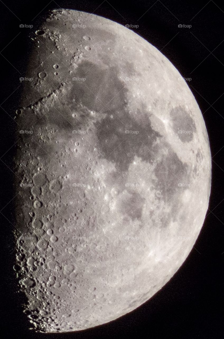 Close-up of moon