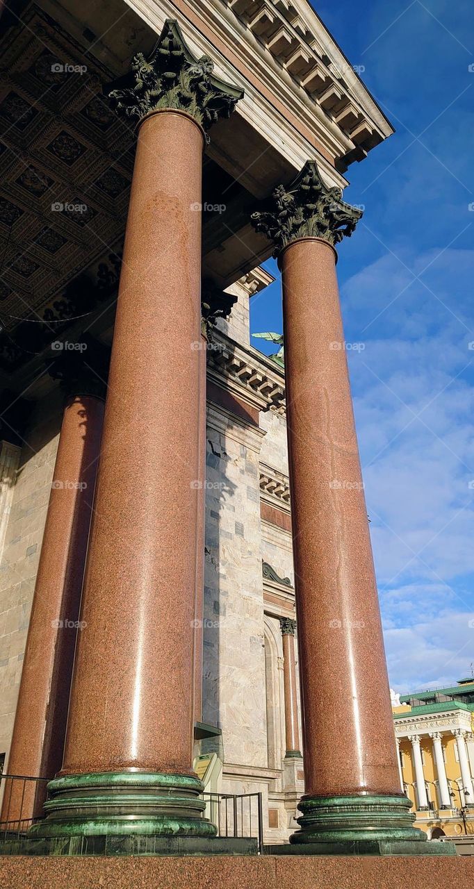 Architecture  🏛️ Columns 🏛️ Outside 🏛️ Marple and granite 🏛️