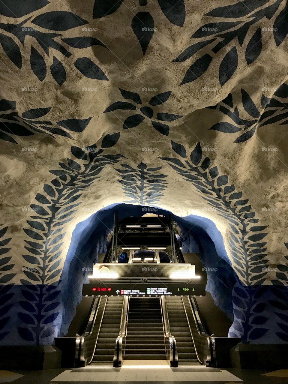 metro station in Stockholm