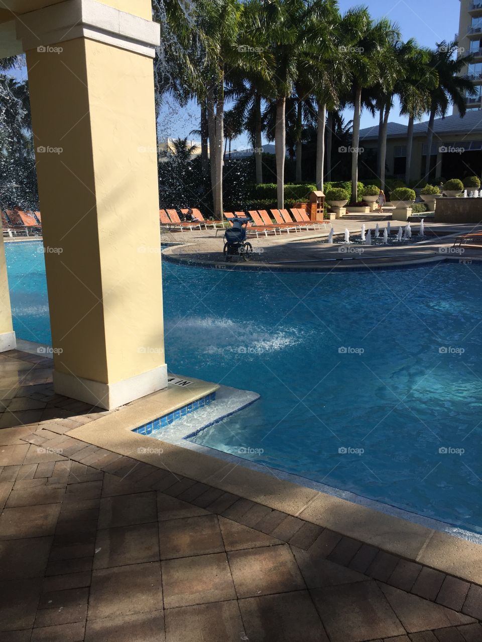 Resort pool 