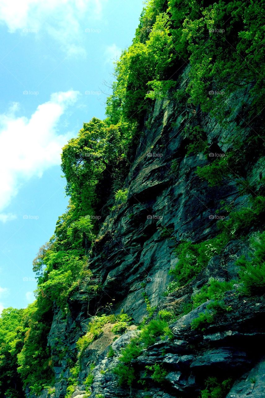 Mountain cliff 