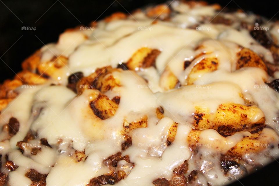 Cinnamon Roll Cake