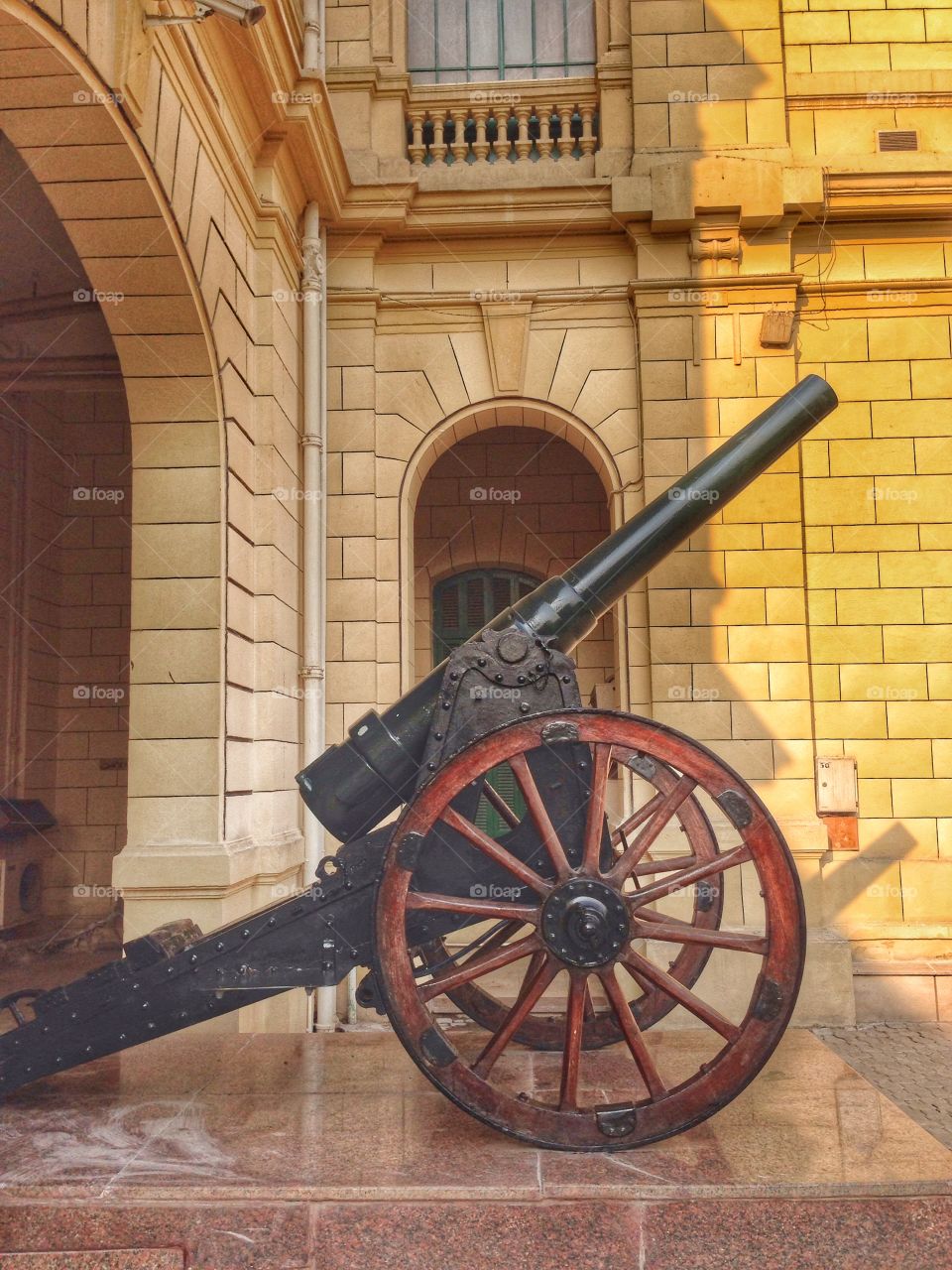 Old gun Abdeen Palace, Cairo 