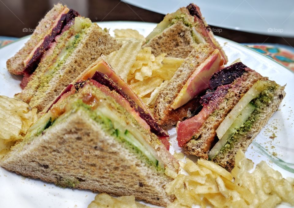 my super sandwich...