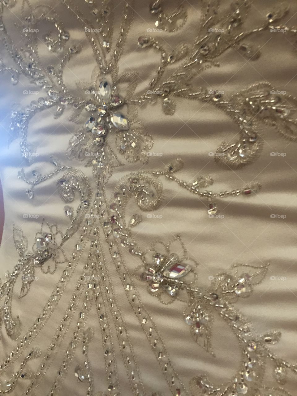 Wedding dress details 