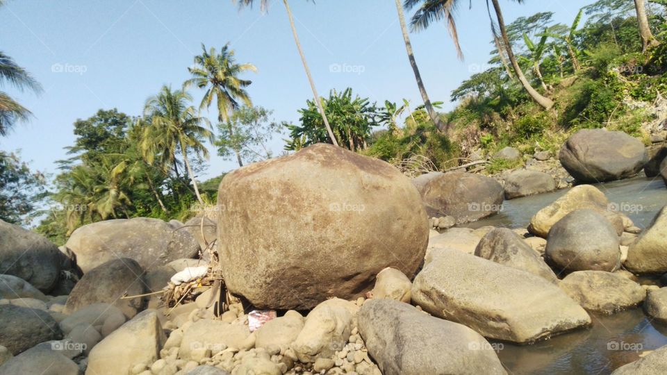 View of the surrounding river