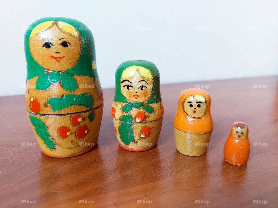 wooden toy matryoshka