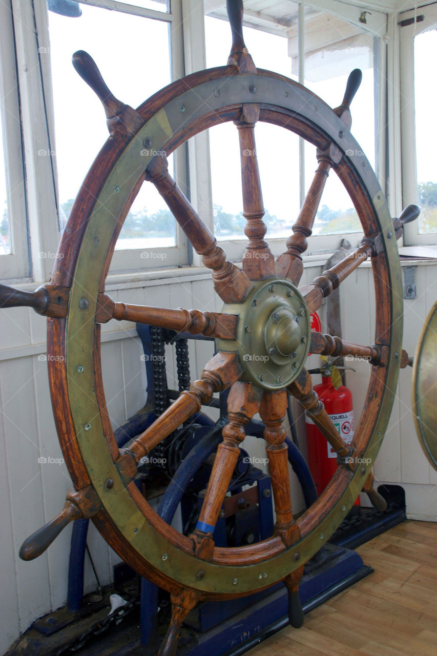 wheel ship ships steering by kshapley