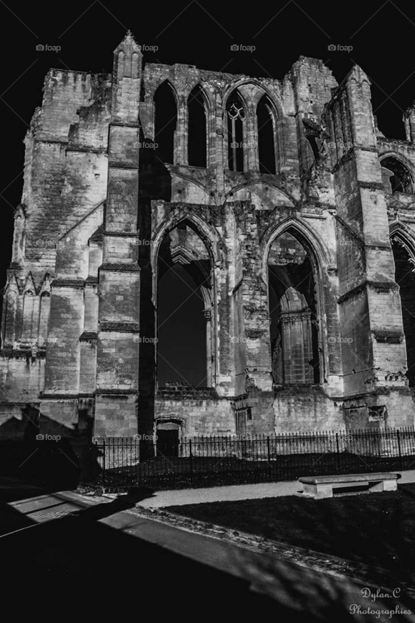 Les ruines de saint omer.
