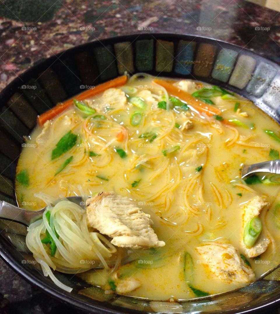 Spicy Thai Ginger Soup