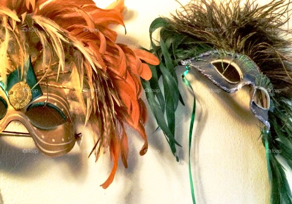 Mardi Gras masks 