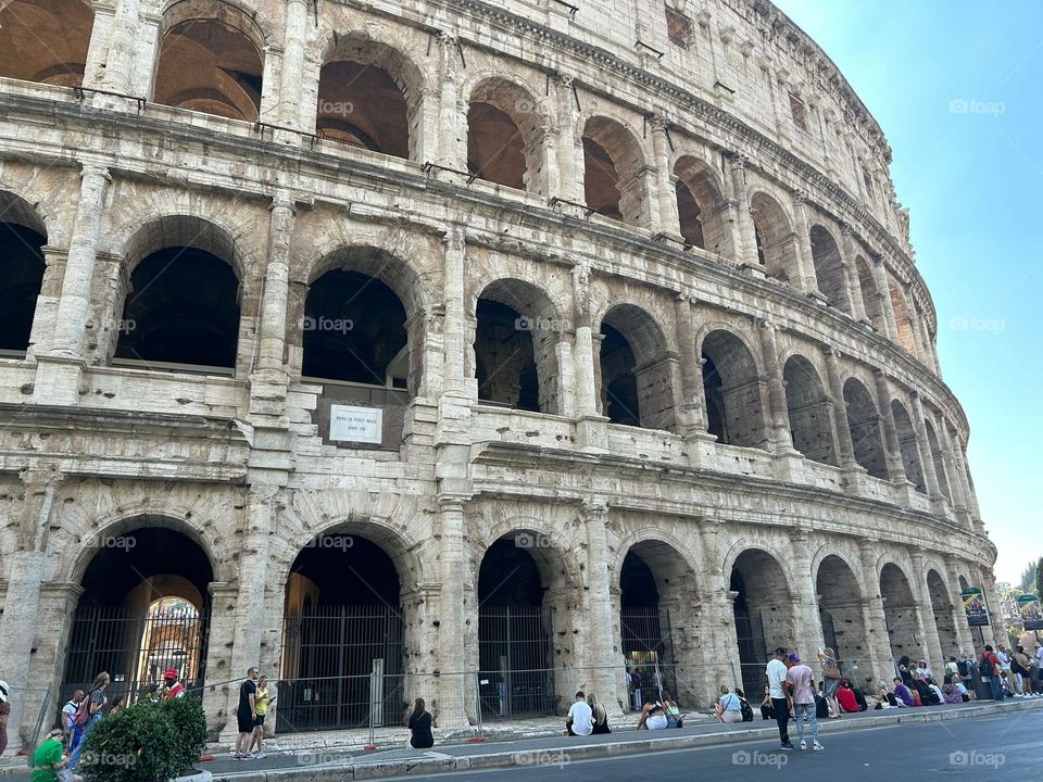 Colosseum, the silent witness of the rise and fall of the Roman Empire. If you can speak, what untold secrets can you reveal to humanity, so that history will not repeat itself?