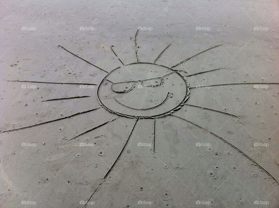 sun art sand drawing by tplips01