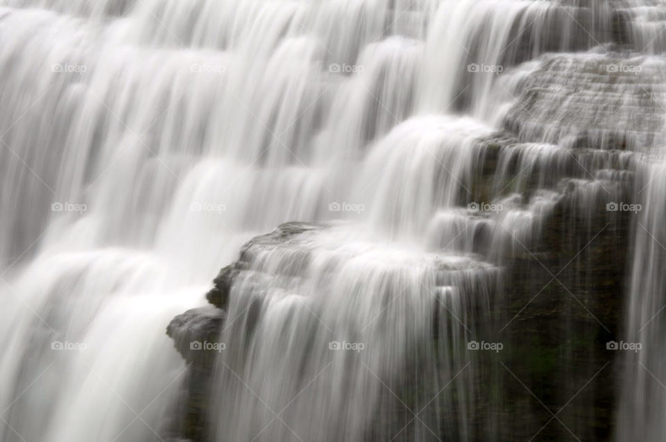 water waterfall fall cascading by adipadi