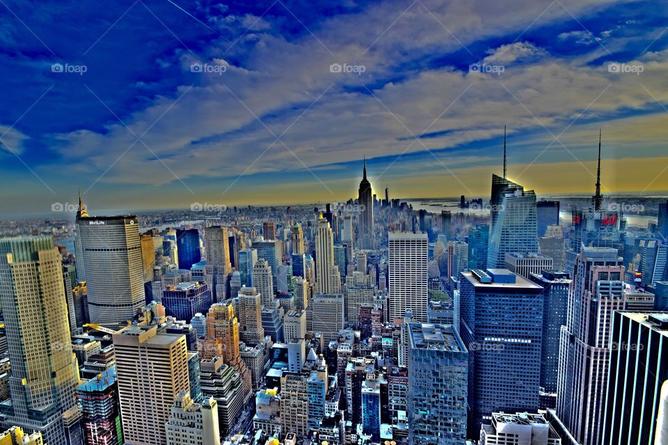 New York City from The Top of the Rock