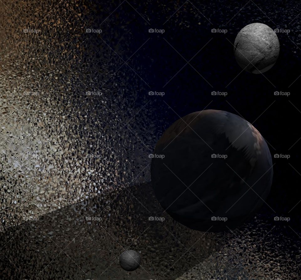 Space abstract picture