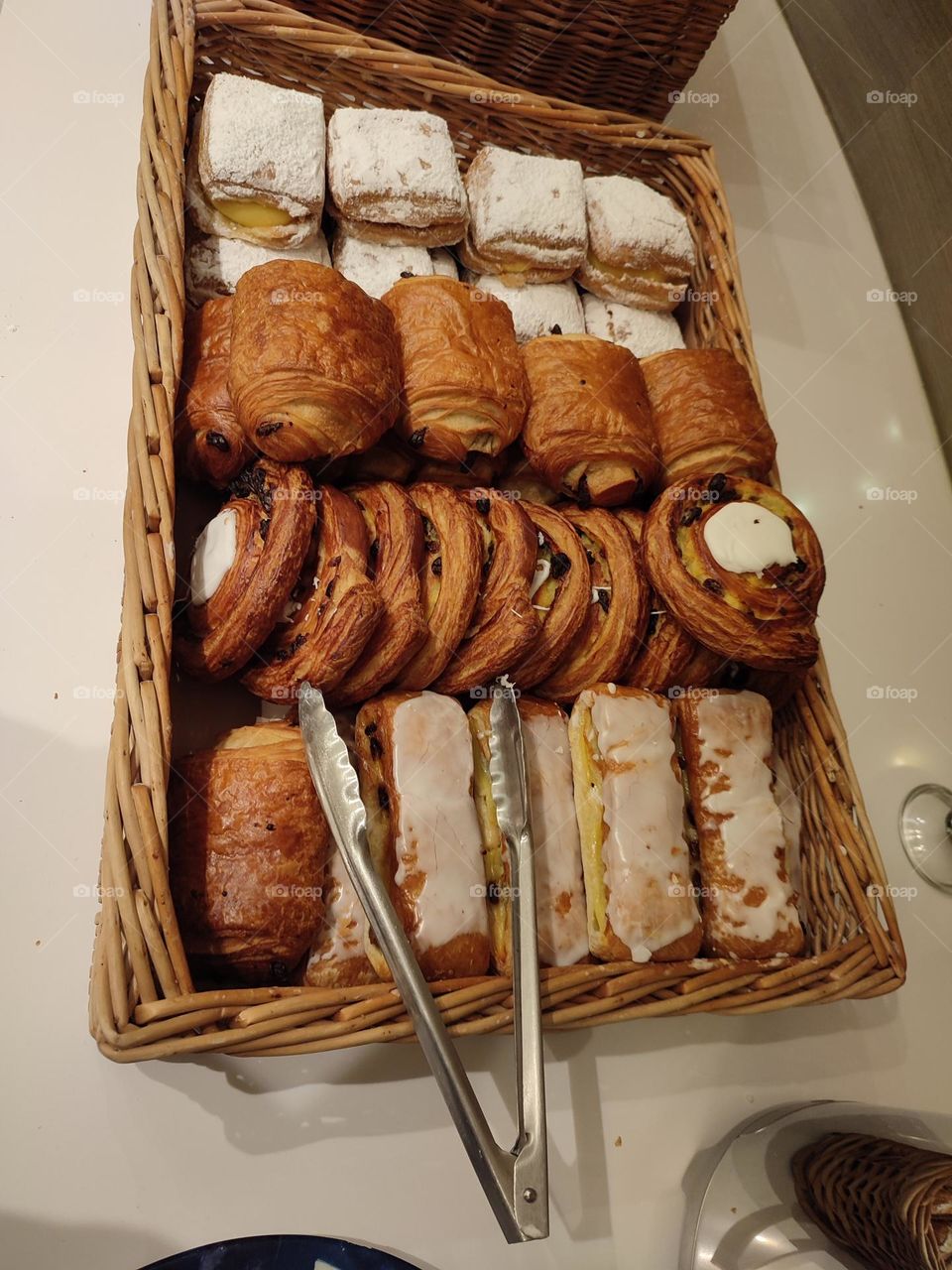 Croissants, pain au chocolat