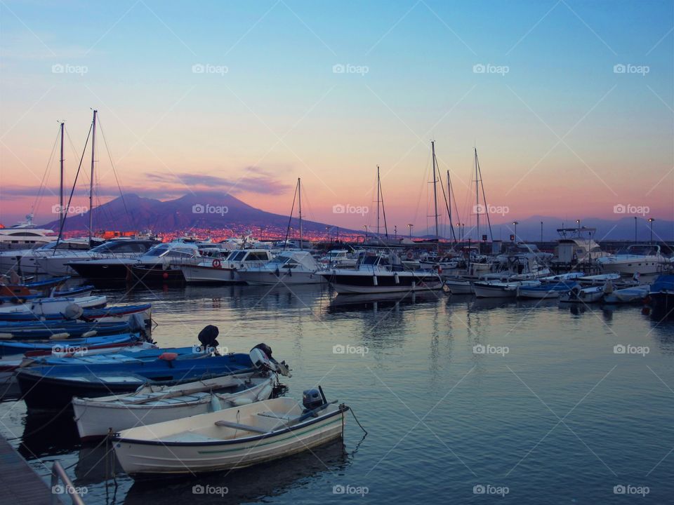 Port of Mergellina (Naples - Italy)
