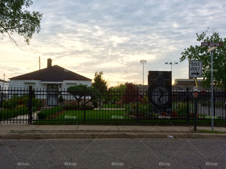 Michael Jackson's house. Michael Jackson's childhood home in Gary, IN