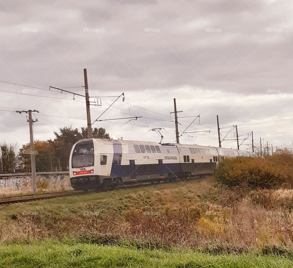 bullet train moving to another city