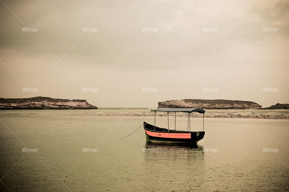 Lonely boat