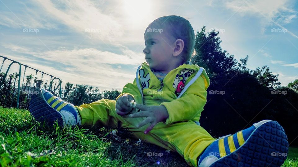 children playing