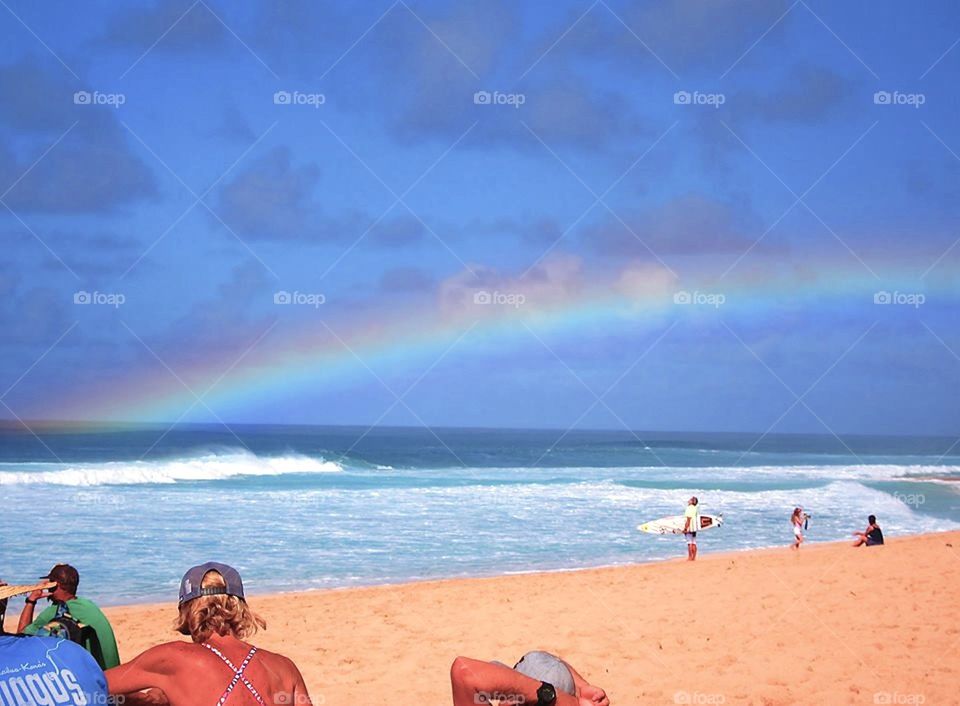 rainbow after the rain