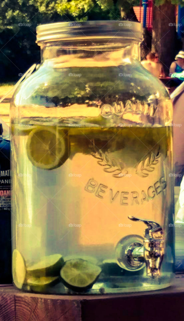 Lemon Lime Infused Water