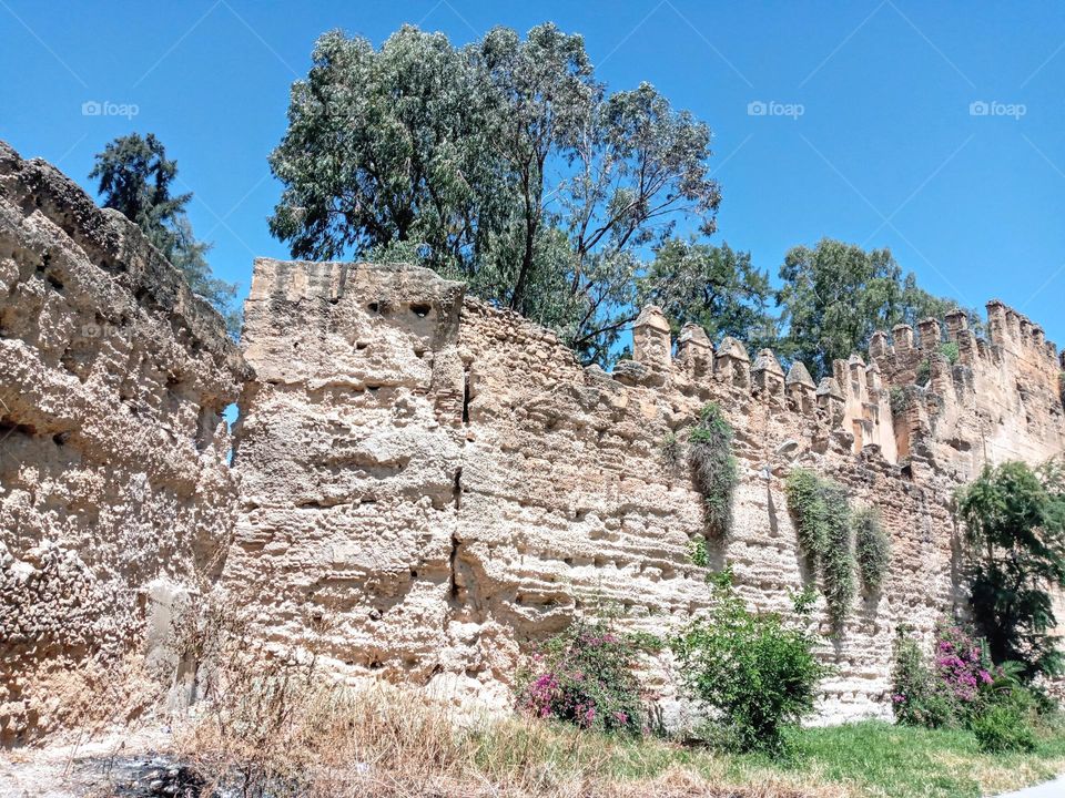 Ancien historical walls