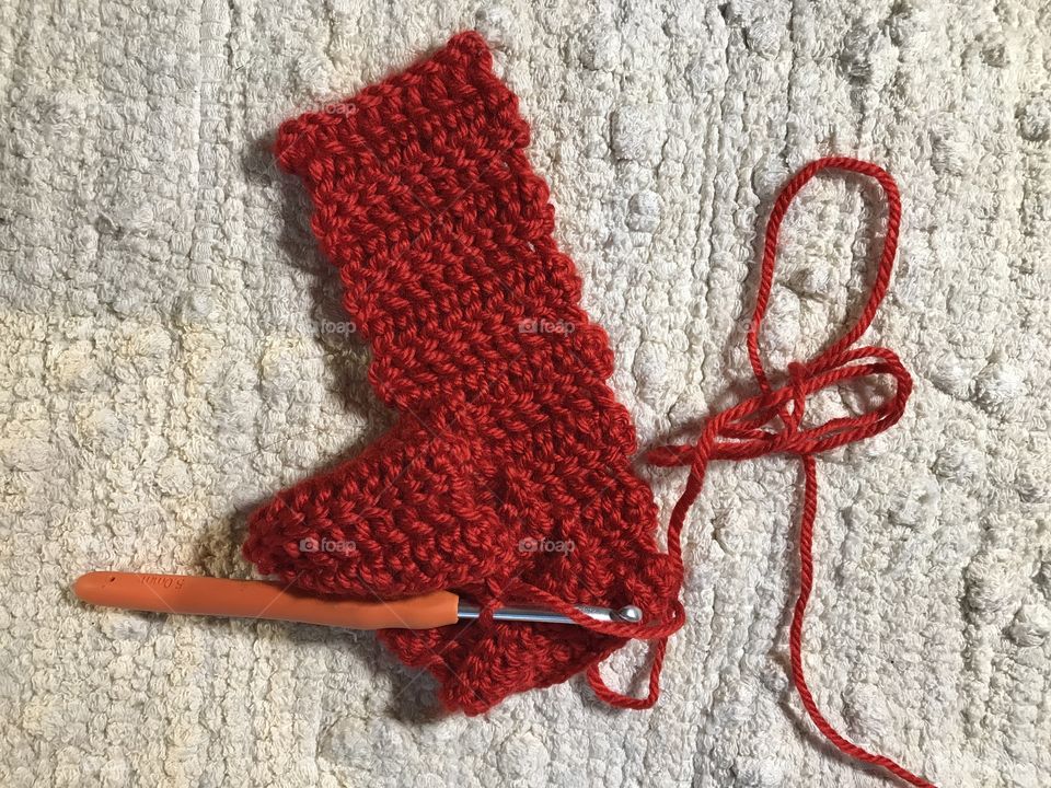 Crochet work in progress 
