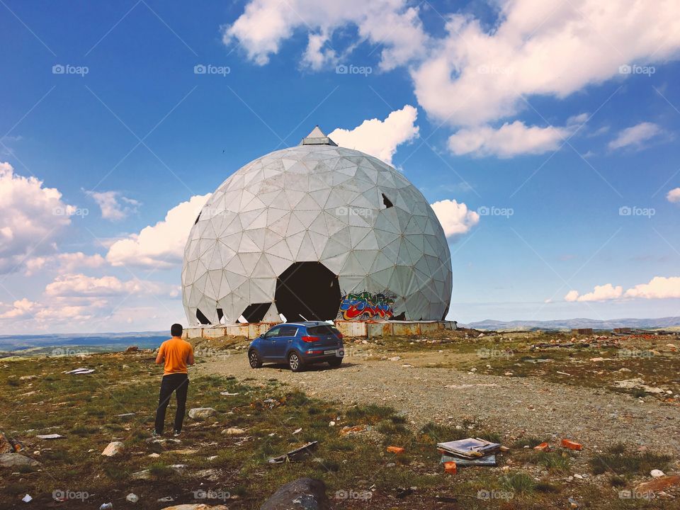 Abandoned radar 